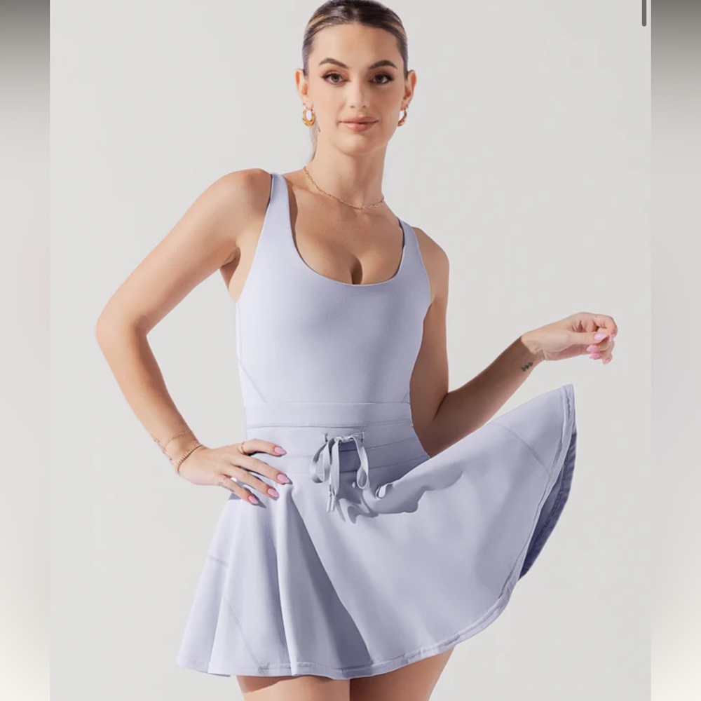 Popflex Twirl Dress- Country Blue 
SIZE SMALL